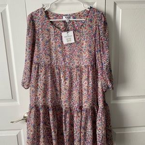 Steve Madden BB Dakota floral loose spring dress